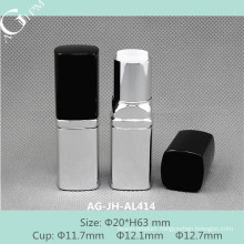 AG-JH-AL414 AGPM New Arrival Aluminum Materials Elegant Custom Square Cosmetics Usage Lipstick tube